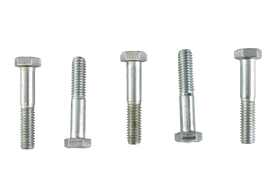 HARLEY Hex Cap Bolts Zinc 5/16 inch-18 x 1-3/4 inch Fits 0-  All, models