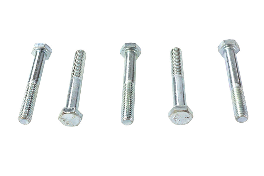 HARLEY Hex Cap Bolts Zinc 5/16 inch X 2-1/4 inch Fits 0-  All, models
