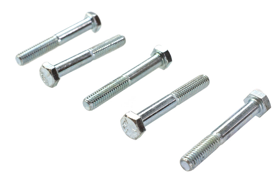 HARLEY Hex Cap Bolts Zinc 5/16 inch X 2-1/4 inch Fits 0-  All, models