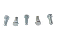 HARLEY Hex Cap Bolts Zinc 3/8 inch x 1 inch Fits 0-  All, models