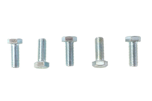 HARLEY Hex Cap Bolts Zinc 3/8 inch x 1 inch Fits 0-  All, models