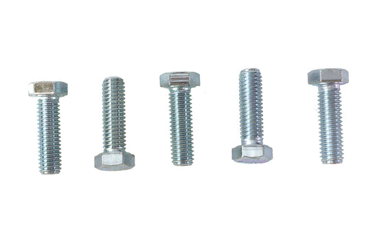 HARLEY Hex Cap Bolts Zinc 3/8 inch x 1-1/4 inch Fits 0-  All, models