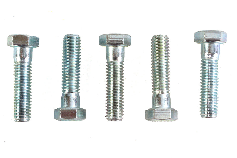 HARLEY Hex Cap Bolts Zinc 3/8 inch-16 x 1-1/2 inch Fits 0-  All, models