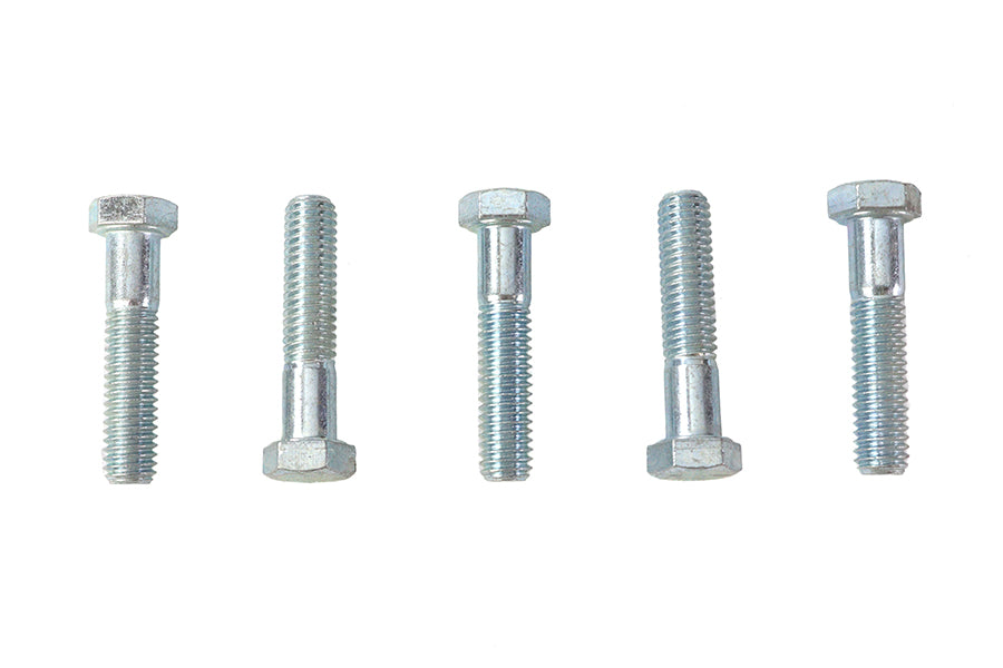 HARLEY Hex Cap Bolts Zinc 3/8 inch x 1-3/4 inch Fits 0-  All, models