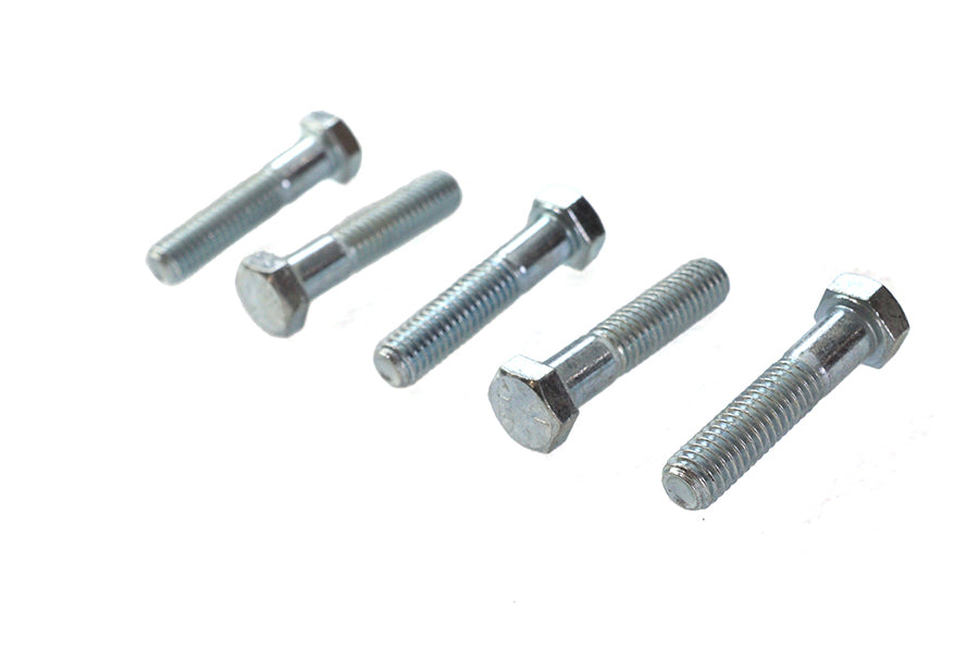 HARLEY Hex Cap Bolts Zinc 3/8 inch x 1-3/4 inch Fits 0-  All, models