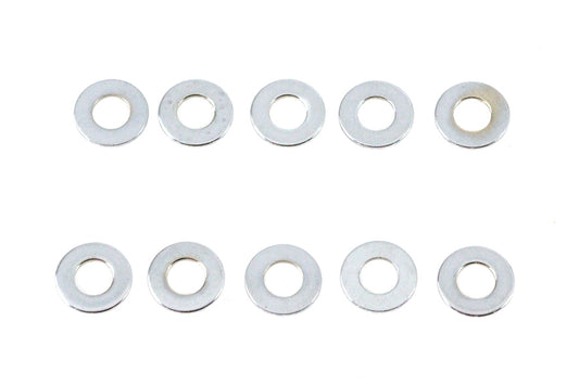 HARLEY Chrome Flat Washers 5/16 inch X 5/8 inch Fits 0-  All, models