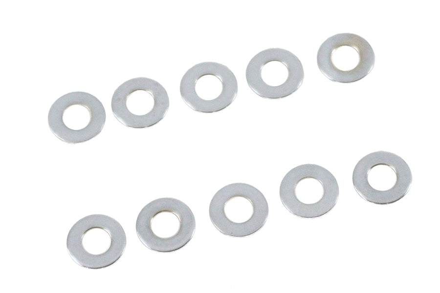 HARLEY Chrome Flat Washers 5/16 inch X 5/8 inch Fits 0-  All, models
