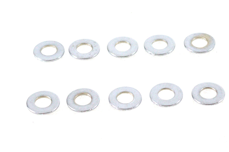 HARLEY Chrome Flat Washers 5/16 inch X 5/8 inch Fits 0-  All, models