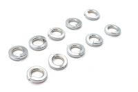 HARLEY 3/8 inch Lock Washer Chrome Fits 0-  All, models
