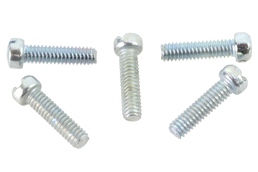HARLEY Fillister Head Screws 8-32 x 5/8 inch Zinc Fits 0-  All, models