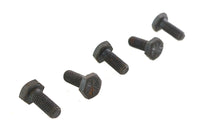 ハーレー用ブラックヘックスキャップボルト 1/4インチ-20 x 3/8インチ 0-全モデル対応