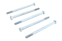 HARLEY Zink-Sechskantschrauben 1/4 Zoll-20 x 4 Zoll Passend für 0- Alle, Modelle