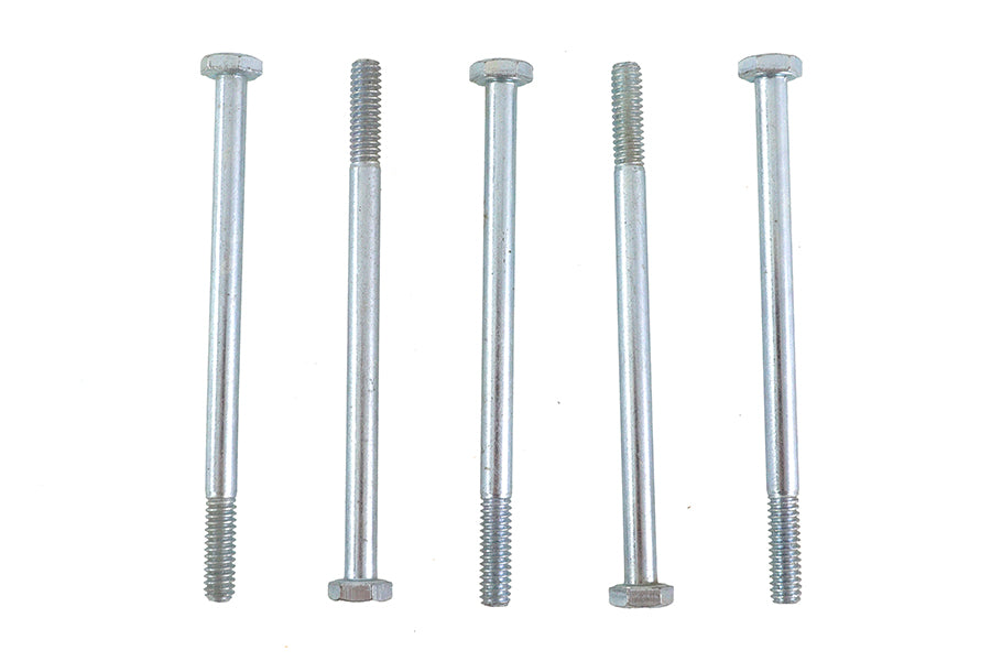 HARLEY Zink-Sechskantschrauben 1/4 Zoll-20 x 4 Zoll Passend für 0- Alle, Modelle