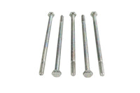 HARLEY Zinc Hex Cap Bolts 1/4 inch-20 x 5-1/4 inch Fits 0-  All, models