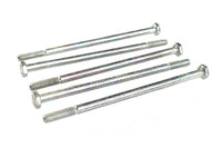 HARLEY Zinc Hex Cap Bolts 1/4 inch-20 x 5-1/4 inch Fits 0-  All, models
