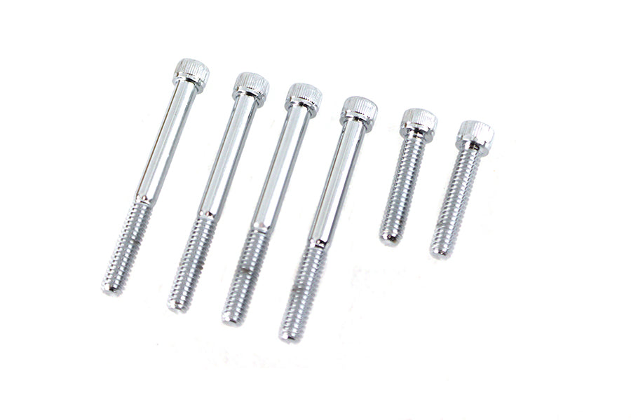 HARLEY Oil Pump Mount Set Allen Chrome Fits 1977-1992 XL,   1978-1991 Big Twin, except Dyna models 1