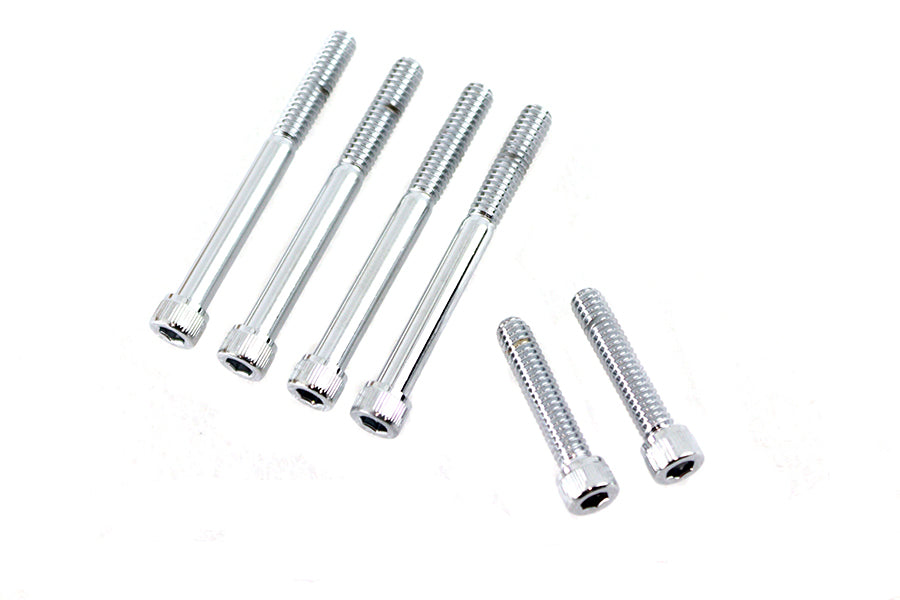 HARLEY Oil Pump Mount Set Allen Chrome Fits 1977-1992 XL,   1978-1991 Big Twin, except Dyna models 1