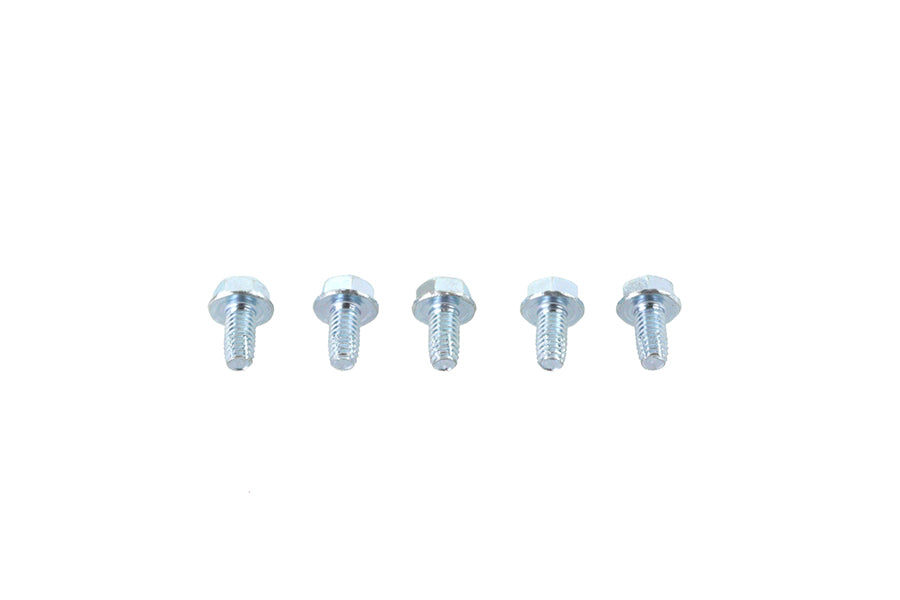 HARLEY Hex Flange Screws 5/16 inch-18 x 5/8 inch Zinc Fits 0-  All, models