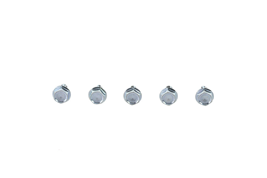 HARLEY Hex Flange Screws 5/16 inch-18 x 5/8 inch Zinc Fits 0-  All, models