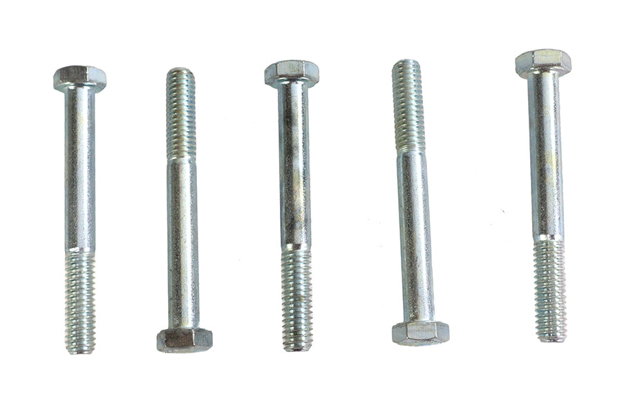 HARLEY Sechskantschrauben, verzinkt, 5/16 Zoll-18 x 2-3/4 Zoll, passend für alle Modelle
