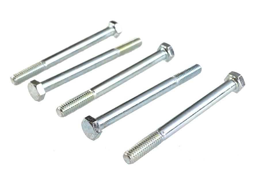 HARLEY Sechskantschrauben, verzinkt, 5/16 Zoll-18 x 3-3/4 Zoll, passend für alle Modelle