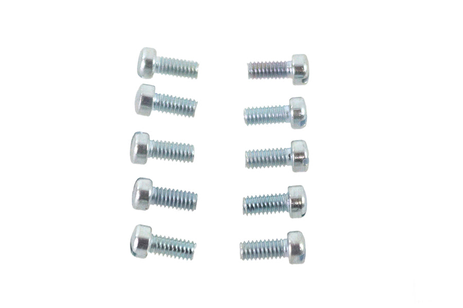 HARLEY Fillister Head Screw 8-32 N.C. X 3/8 inch Zinc Fits 0-  All, models