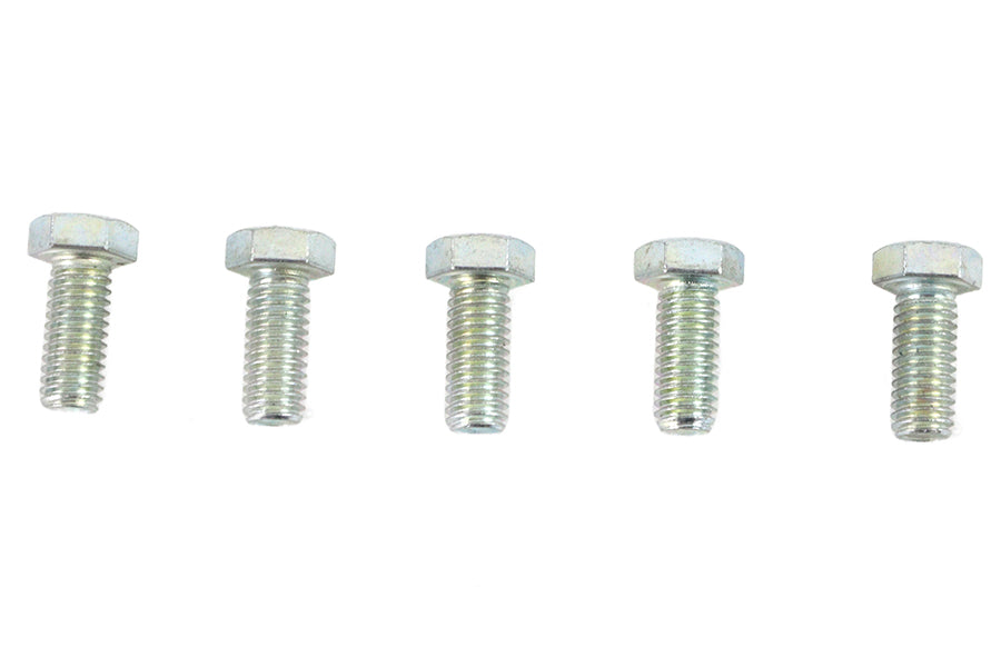 HARLEY Zinc Hex Cap Bolts 3/8 inch-16 x 7/8 inch fits 0-  All,