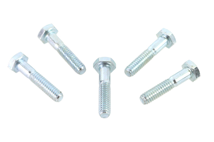 HARLEY Zinc Hex Cap Bolts 7/16 inch-14 x 1 inch fits 0-  All,