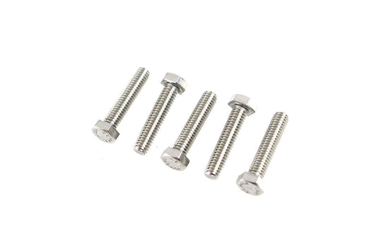 HARLEY Zinc Hex Cap Bolts 7/16 inch-14 x 1-3/8 inch fits 0-  All,