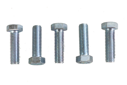 HARLEY Zinc Hex Cap Bolts 1/2 inch-13 x 1-3/4 inch Fits 0-  All, models