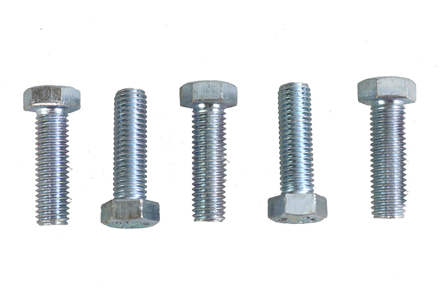 HARLEY Zinc Hex Cap Bolts 1/2 inch-13 x 1-3/4 inch Fits 0-  All, models