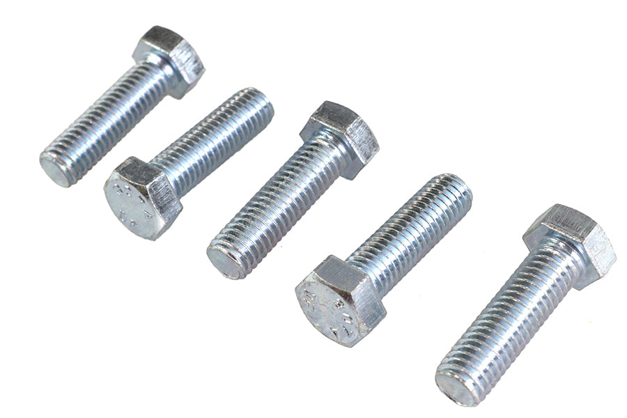 HARLEY Zinc Hex Cap Bolts 1/2 inch-13 x 1-3/4 inch Fits 0-  All, models