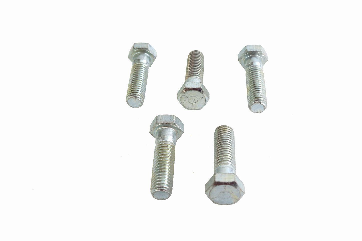 HARLEY Zinc Hex Cap Bolts 1/2 inch-13 x 2 inch Fits 0-  All, models