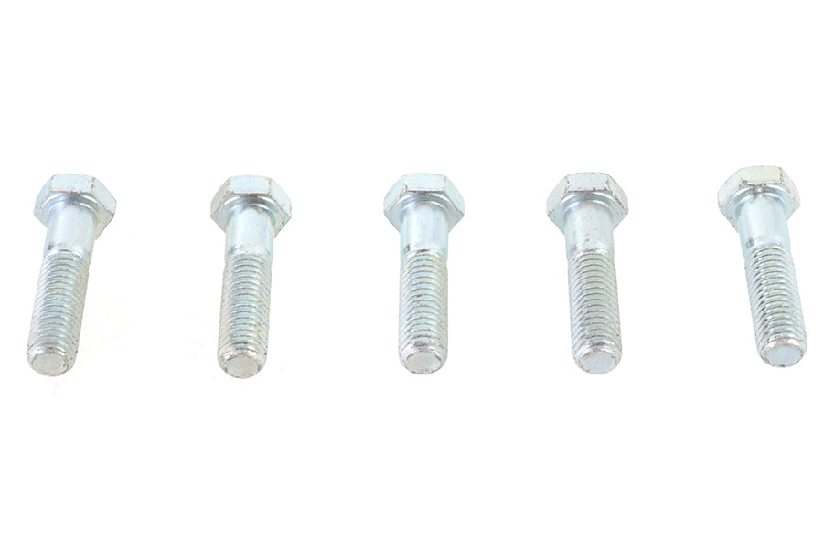 HARLEY Zinc Hex Cap Bolts 1/2 inch-13 x 2 inch fits 0-  All,