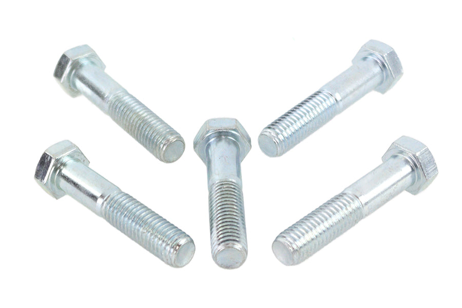 HARLEY Zinc Hex Cap Bolts 1/2 inch-13 x 2-1/2 inch fits 0-  All,