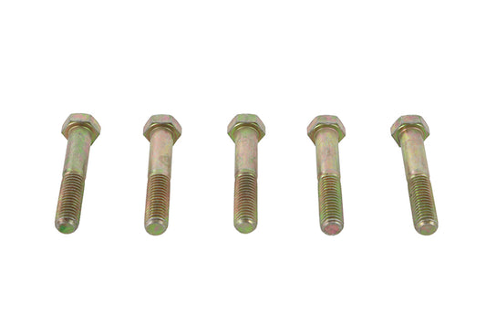 HARLEY Zinc Hex Cap Bolts 1/2 inch-13 x 2-3/4 inch fits 0-  All,