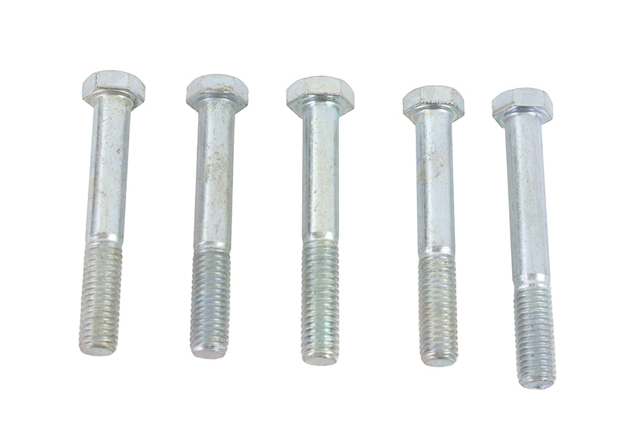 HARLEY Zinc Hex Cap Bolts 1/2 inch-13 x 3-3/4 inch fits 0-  All,