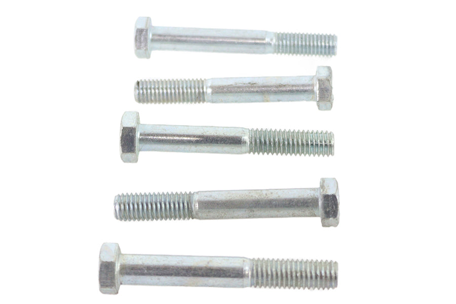 HARLEY Zinc Hex Cap Bolts 1/2 inch-13 x 3-3/4 inch fits 0-  All,