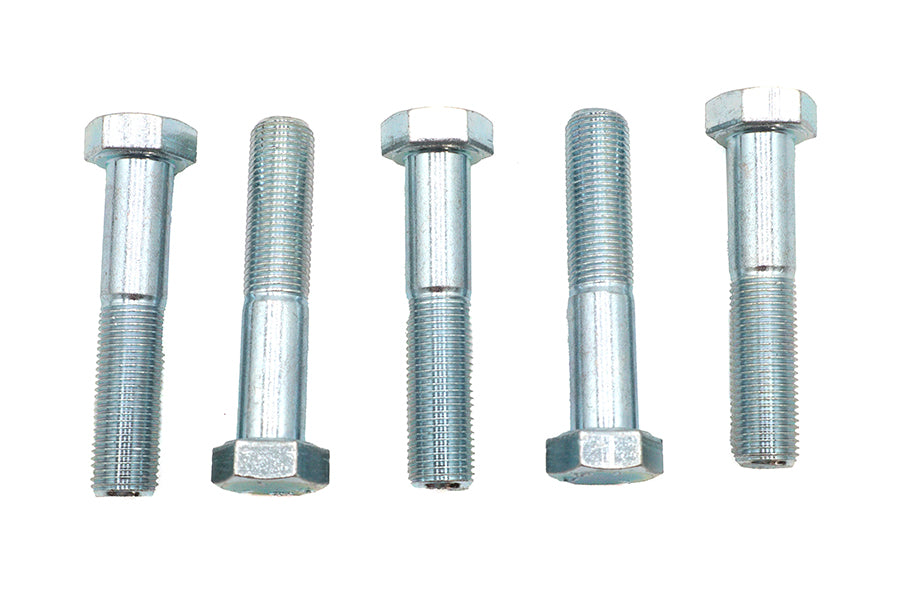 HARLEY Zinc Hex Cap Bolts 1/4 inch-28 x 1/2 inch Fits 0-  All, models