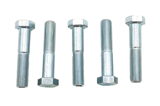 HARLEY Zinc Hex Cap Bolts 1/4 inch-28 x 1/2 inch Fits 0-  All, models
