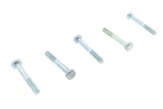 HARLEY Zinc Hex Cap Bolts 1/4 inch-28 X 1-3/4 inch fits 0-  All,