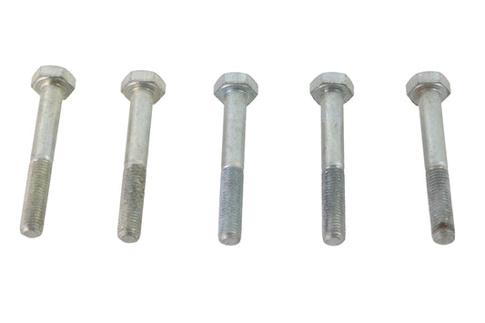 HARLEY Zinc Hex Cap Bolts 1/4 inch-28 x 1-7/8 inch fits 0-  All,