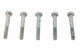 HARLEY Zinc Hex Cap Bolts 1/4 inch-28 x 1-7/8 inch fits 0-  All,