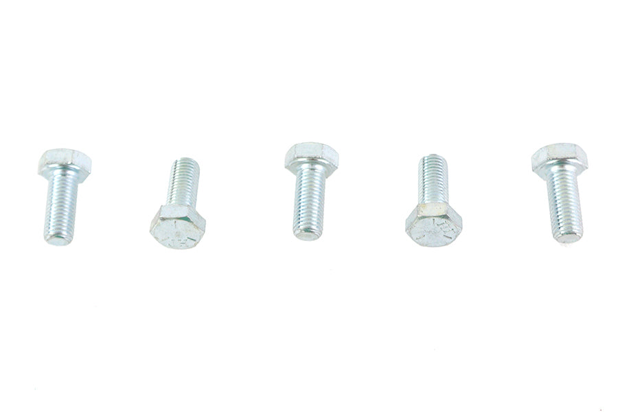 HARLEY Zinc Hex Cap Bolts 1/4 inch-28 x 3 inch Fits 0-  All, models