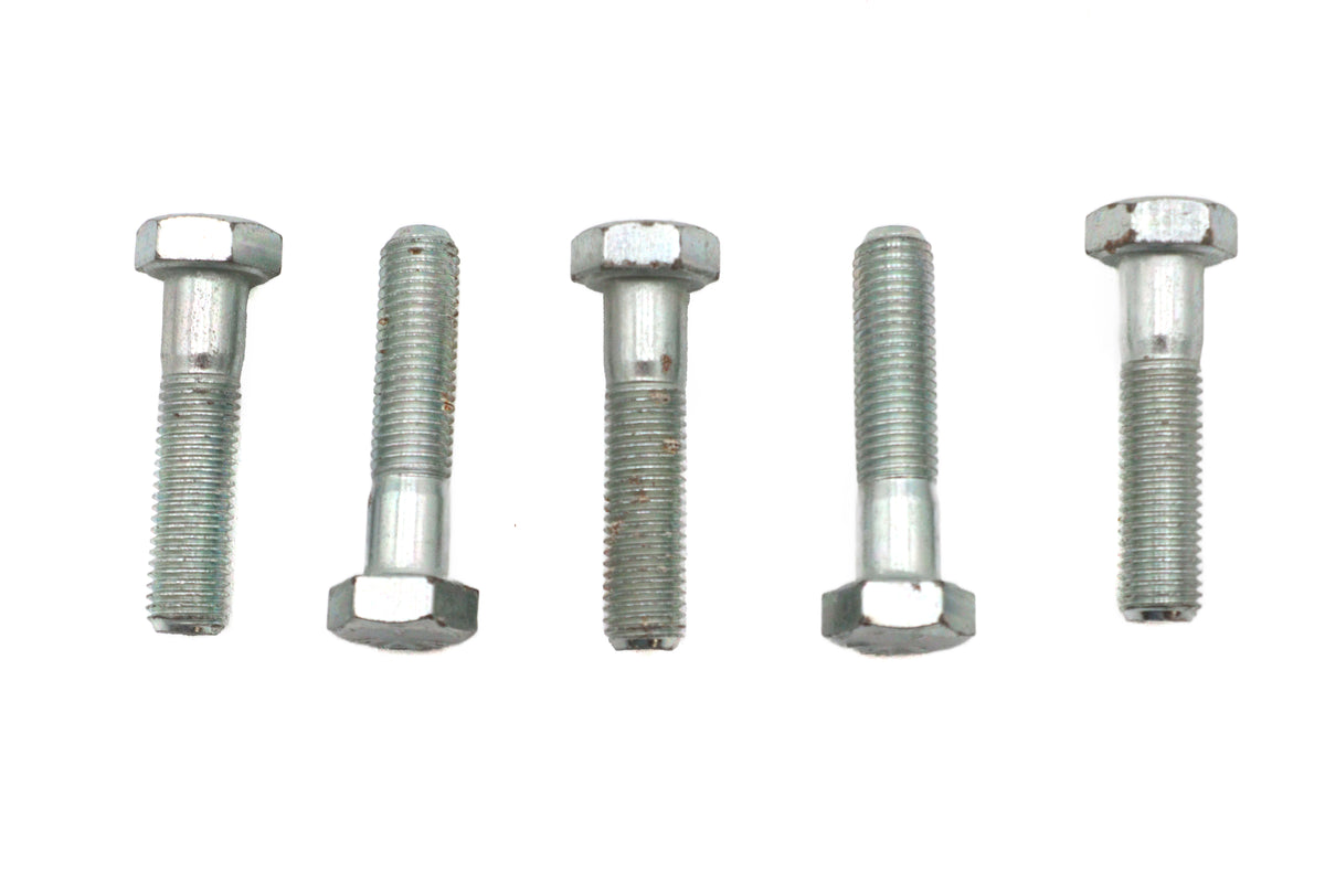 HARLEY Zink Sechskantschrauben 5/16 Zoll-24 x 1-3/8 Zoll Passend für 0- Alle, Modelle