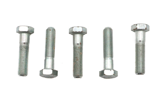 HARLEY Zinc Hex Cap Bolts 5/16 inch-24 x 1-3/8 inch Fits 0-  All, models