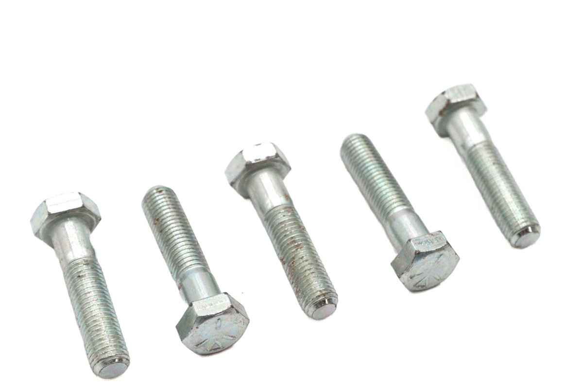 HARLEY Zink Sechskantschrauben 5/16 Zoll-24 x 1-3/8 Zoll Passend für 0- Alle, Modelle