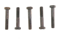 HARLEY Black Hex Cap Bolts 5/16 inch-24 x 1-7/8 inch Fits 0-  All, models