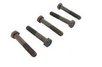 HARLEY Black Hex Cap Bolts 5/16 inch-24 x 1-7/8 inch Fits 0-  All, models