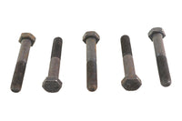 HARLEY Black Hex Cap Bolts 5/16 inch-24 x 1-7/8 inch Fits 0-  All, models
